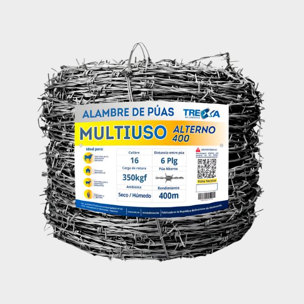 Imagen de ALAMBRE PUA ALTERNO 400M C-16 TREXA