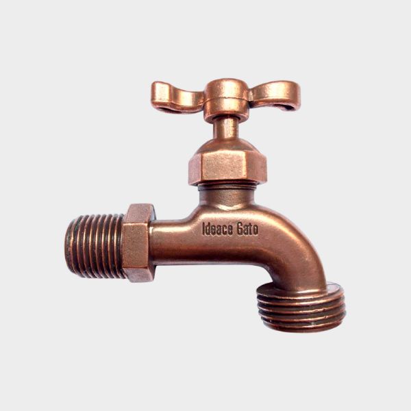 Imagen de LLAVE CHORRO JARDIN COBRE 1/2 IDEACE