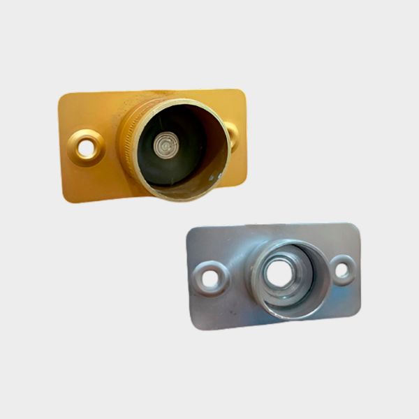 Imagen de SOP. RECTO P/CORTINA 3/4" ALUM. ORO C/U