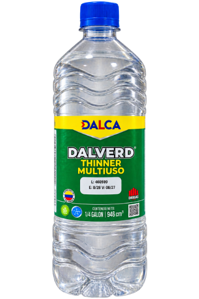 Imagen de THINNER DALVERD DILUYENTE MULTIUS 1/4 GL